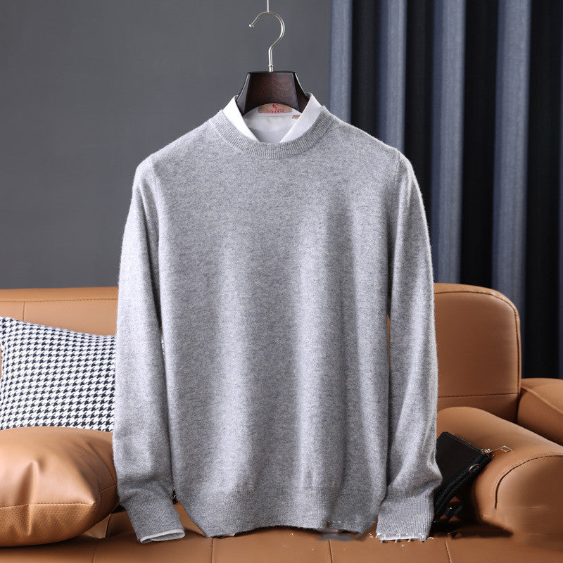 Vox Merinowolle Rundhals-Pullover