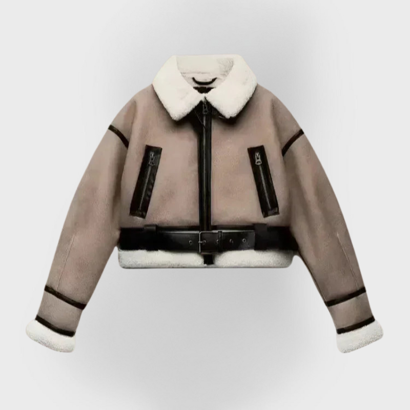 Elyra | Vielseitige khaki Jacke