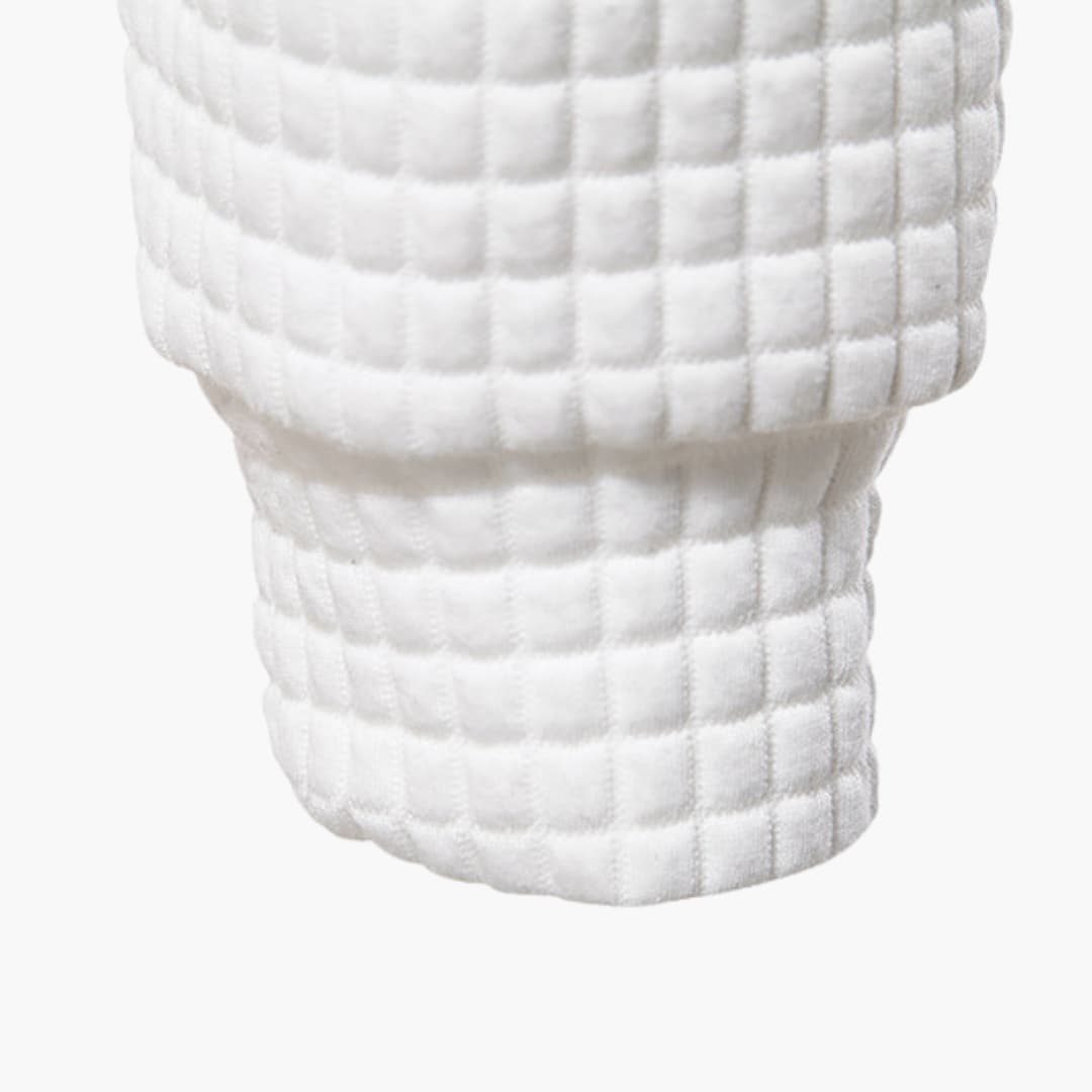 Harwood | Lässig Passender Waffelstoff Hoodie für Männer