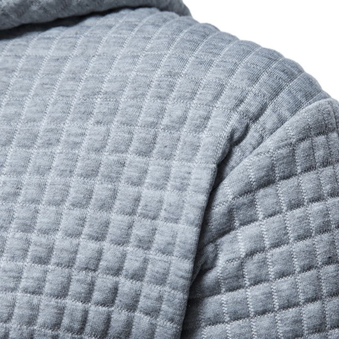 Harwood | Lässig Passender Waffelstoff Hoodie für Männer