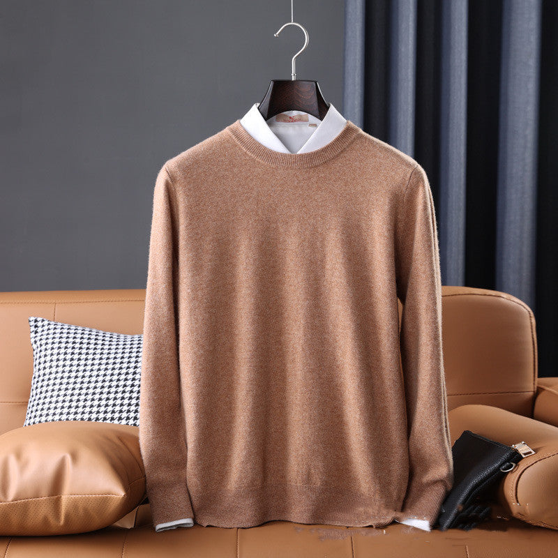 Vox Merinowolle Rundhals-Pullover