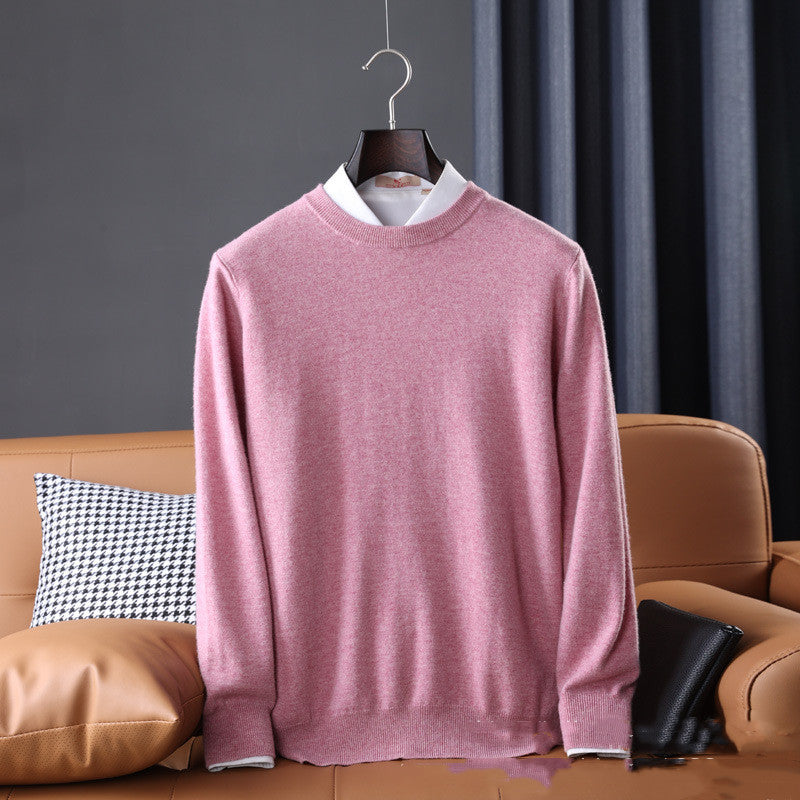 Vox Merinowolle Rundhals-Pullover