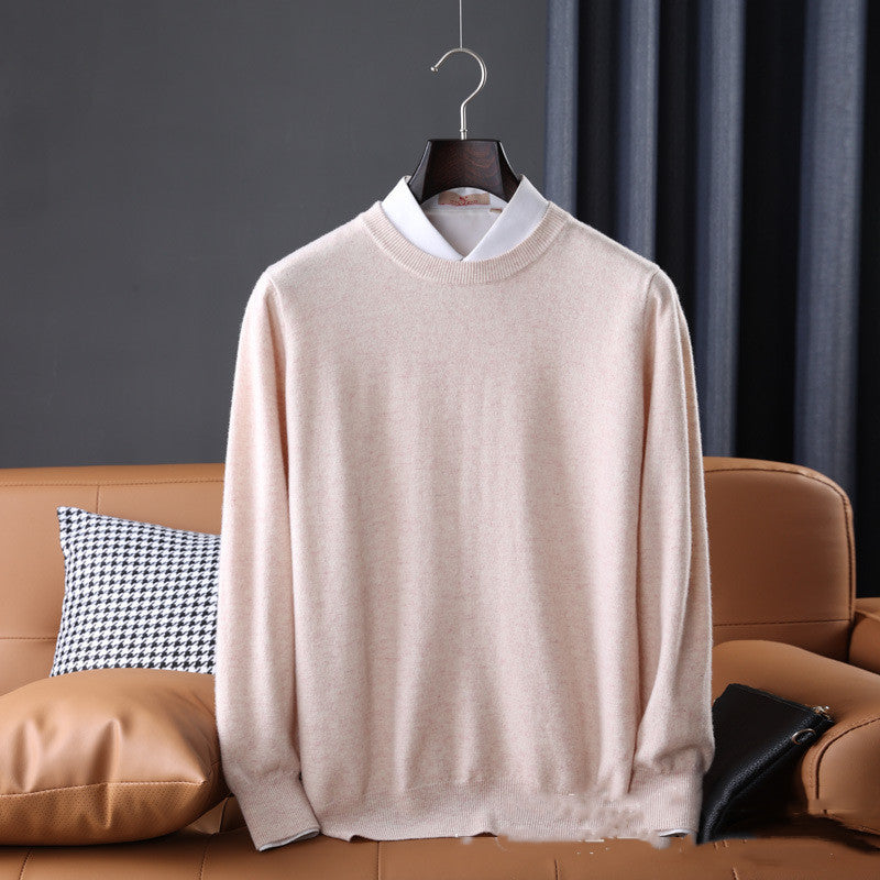 Vox Merinowolle Rundhals-Pullover