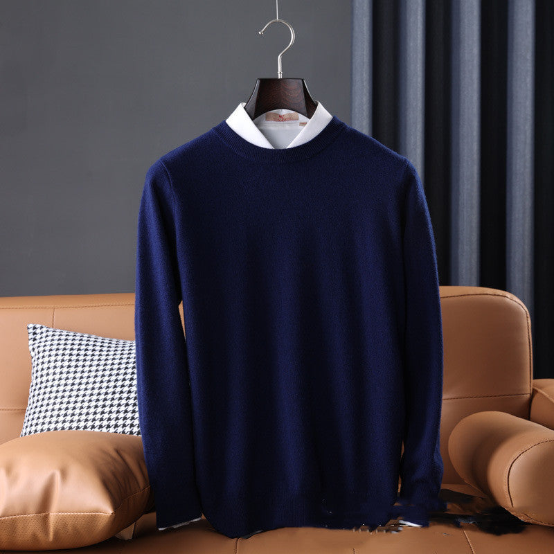 Vox Merinowolle Rundhals-Pullover