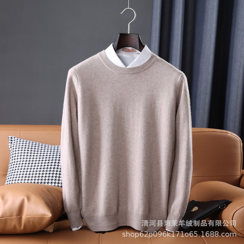 Vox Merinowolle Rundhals-Pullover