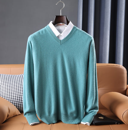 Vox Merinowolle Rundhals-Pullover
