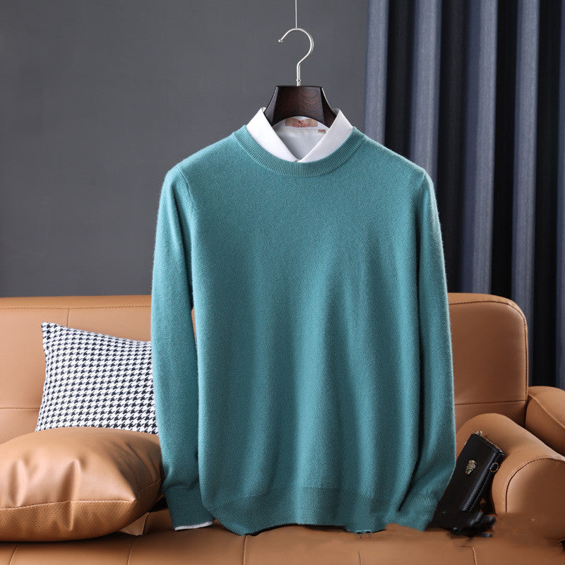 Vox Merinowolle Rundhals-Pullover