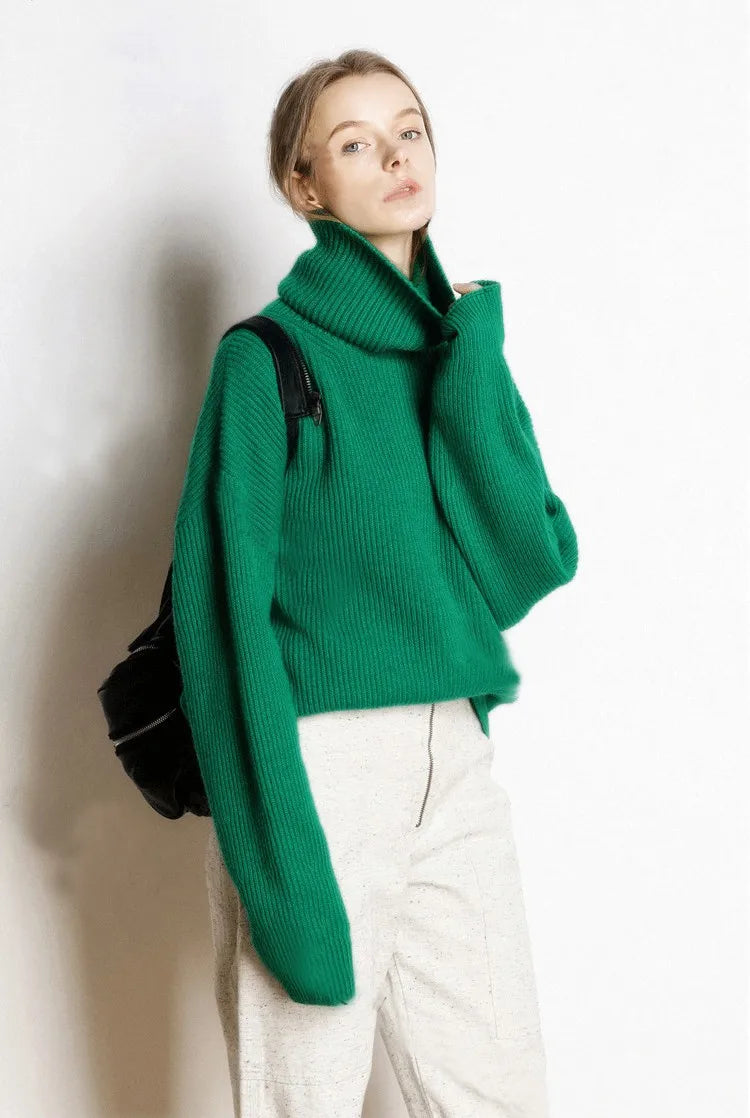 Viona | Hochhals Cashmere-Pullover