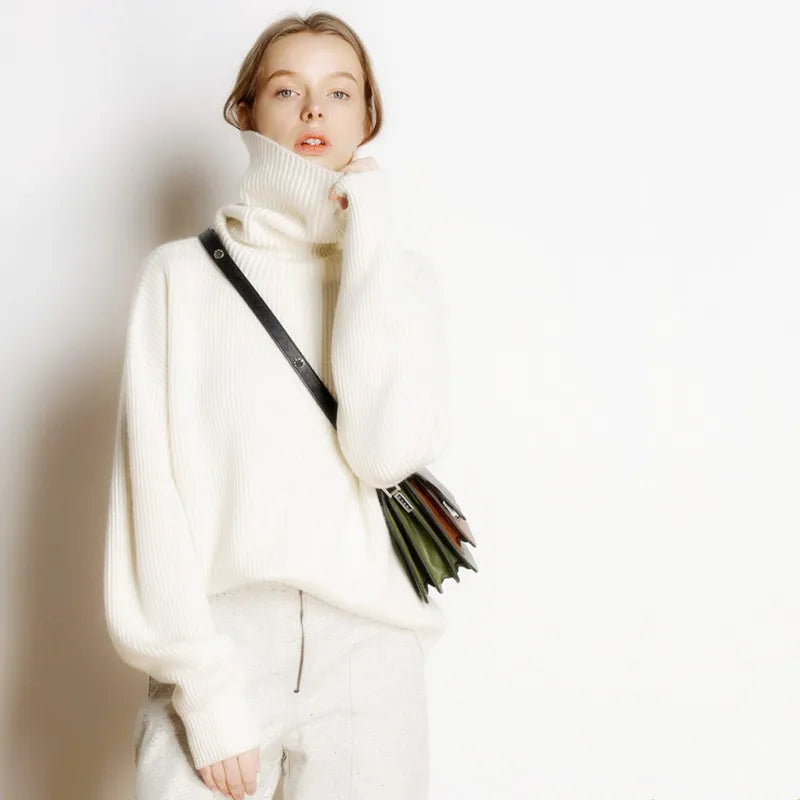 Viona | Hochhals Cashmere-Pullover