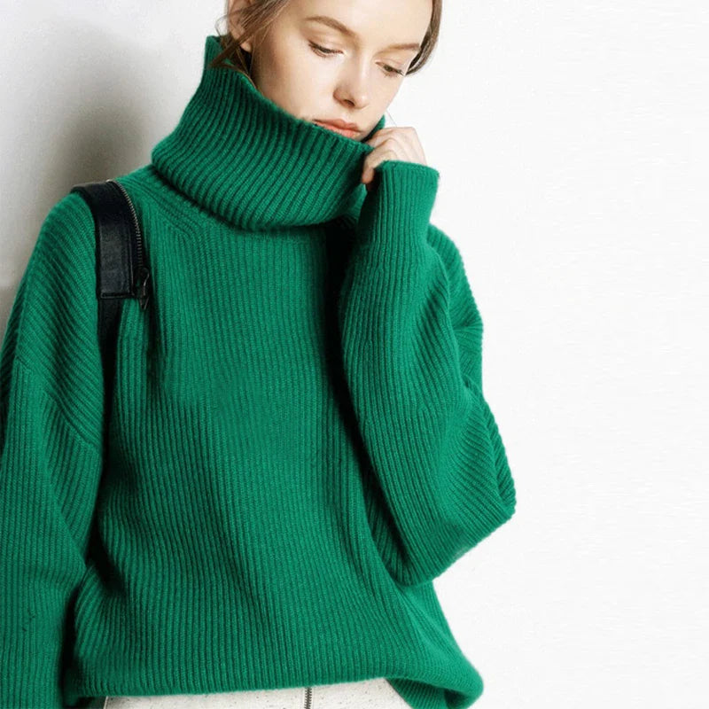 Viona | Hochhals Cashmere-Pullover