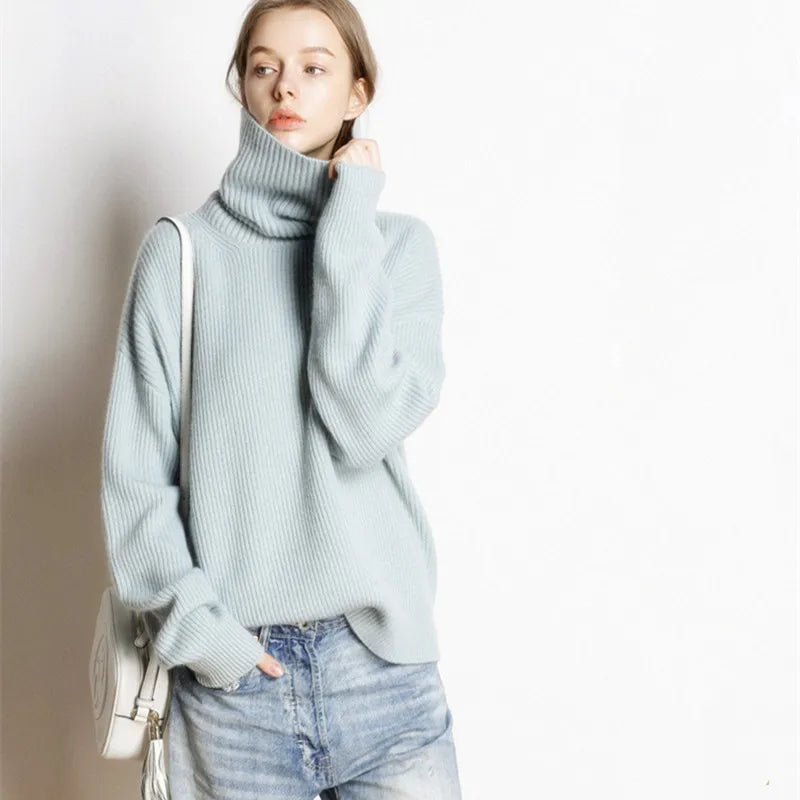 Viona | Hochhals Cashmere-Pullover
