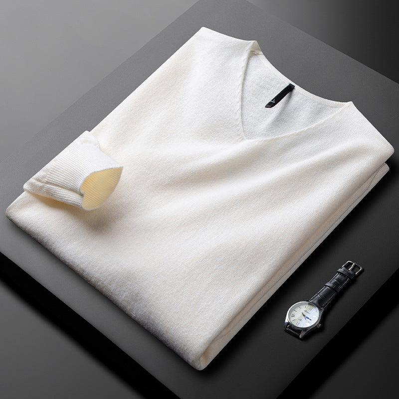 Orbis Cashmere V-Ausschnitt Pullover