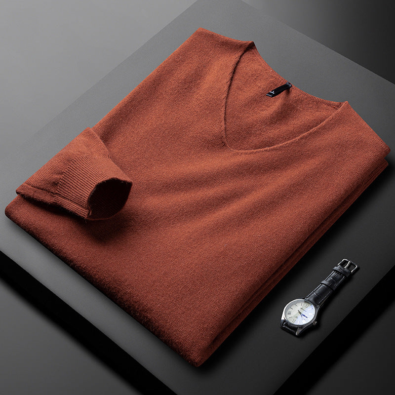 Orbis Cashmere V-Ausschnitt Pullover