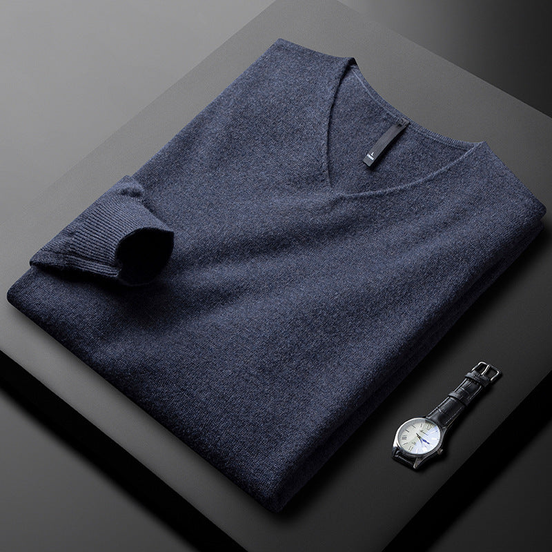 Orbis Cashmere V-Ausschnitt Pullover