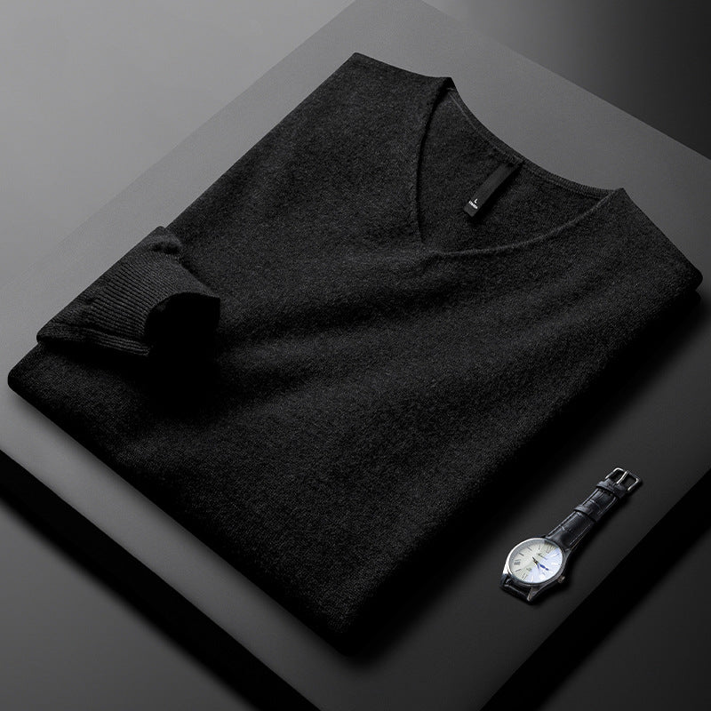 Orbis Cashmere V-Ausschnitt Pullover