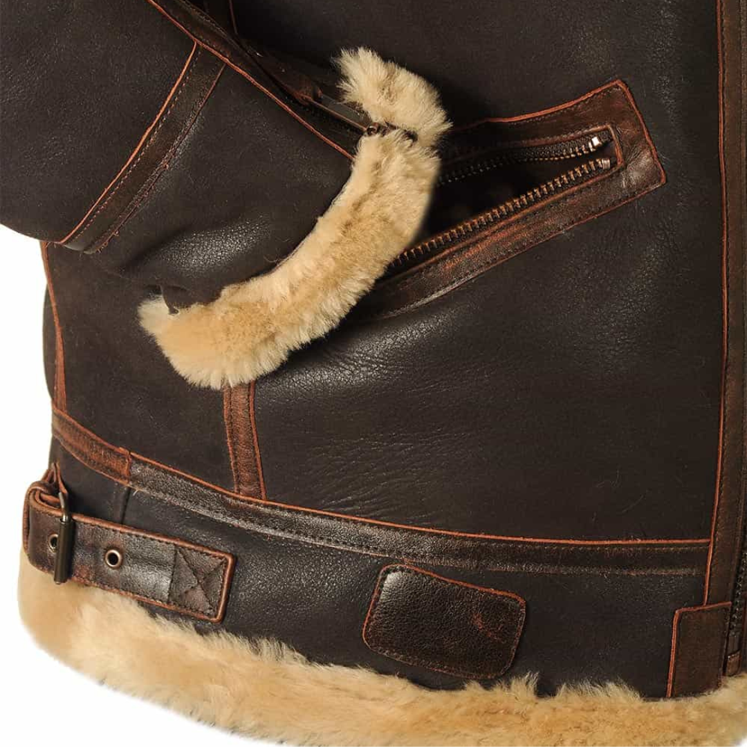 Bravion | Klassisch Aviator Jacke