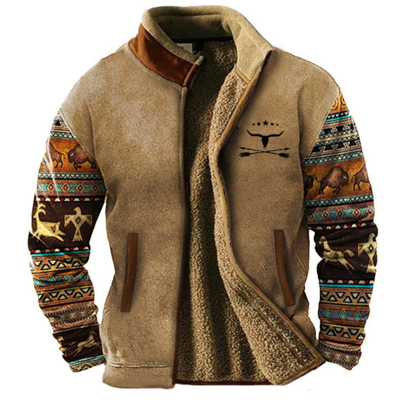 Elevare | Männer Freizeit Fleecejacke