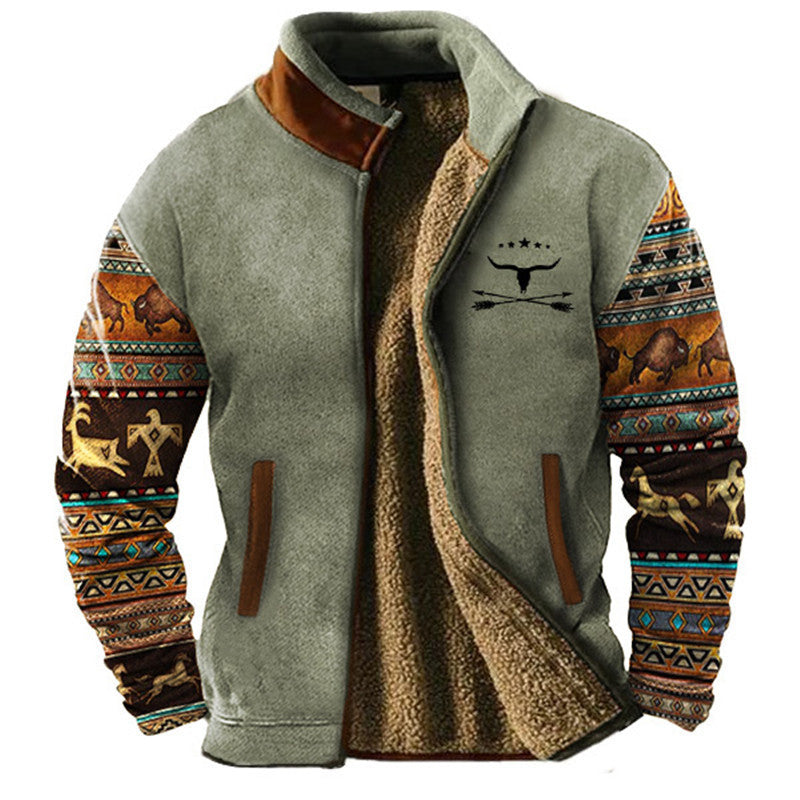 Elevare | Männer Freizeit Fleecejacke
