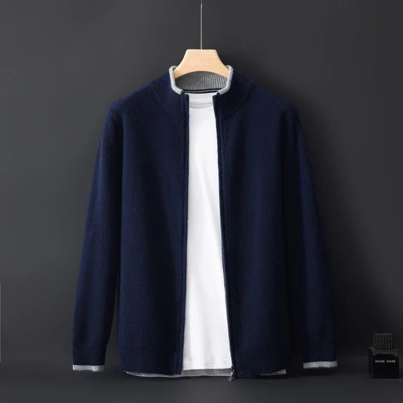 Rinu Kaschmir Zip-Jacke