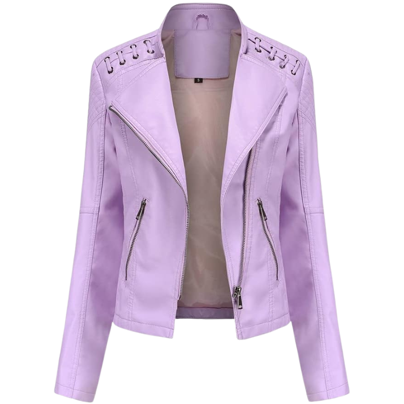 Calyne | Klassisch Jacke us geschmeidigem Leder