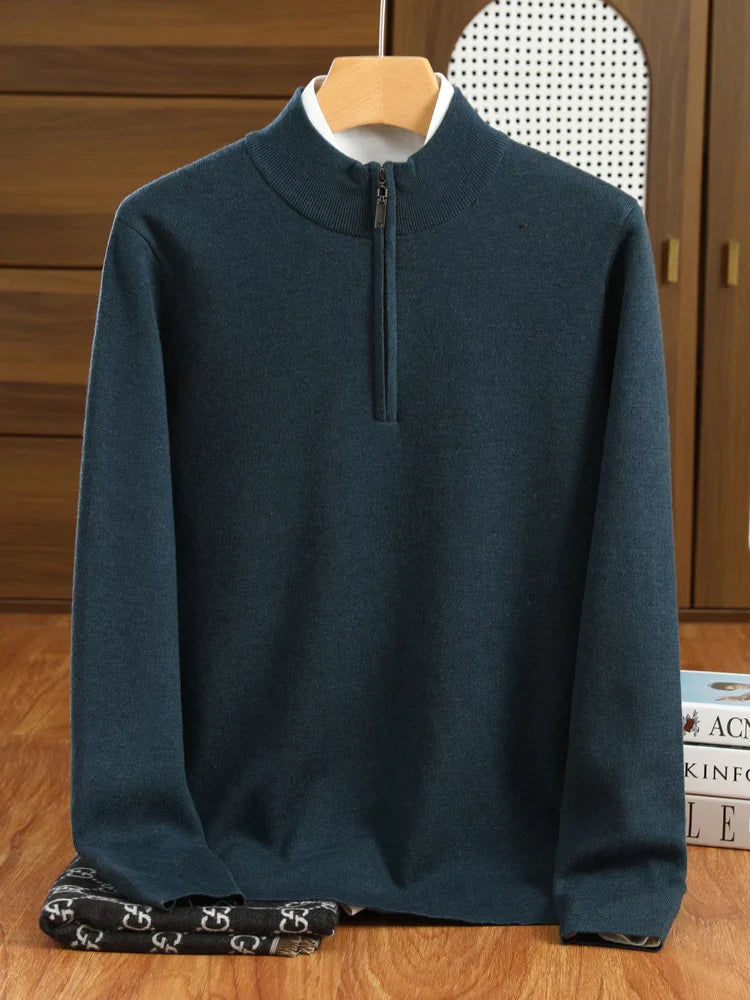 Stryde Half-Zip Merino Wolle Pullover