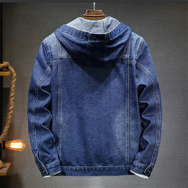 Silvian Denim Hoodie