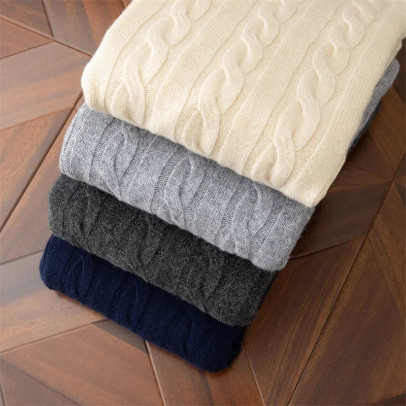 Forge Kabelstrick Merinowoll-Pullover