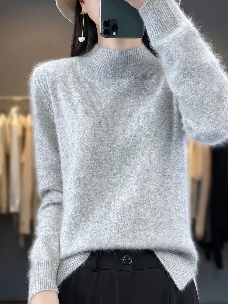 Elowira | Zeitloser Kaschmir-Pullover
