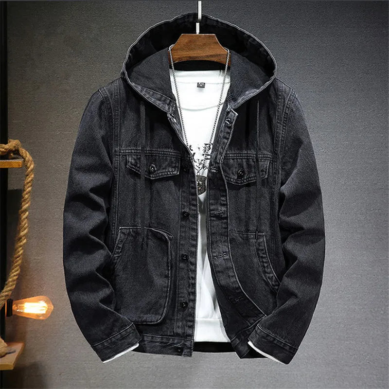 Silvian Denim Hoodie