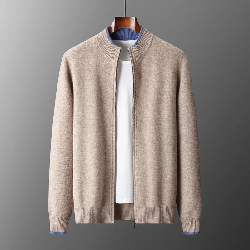 Rinu Kaschmir Zip-Jacke