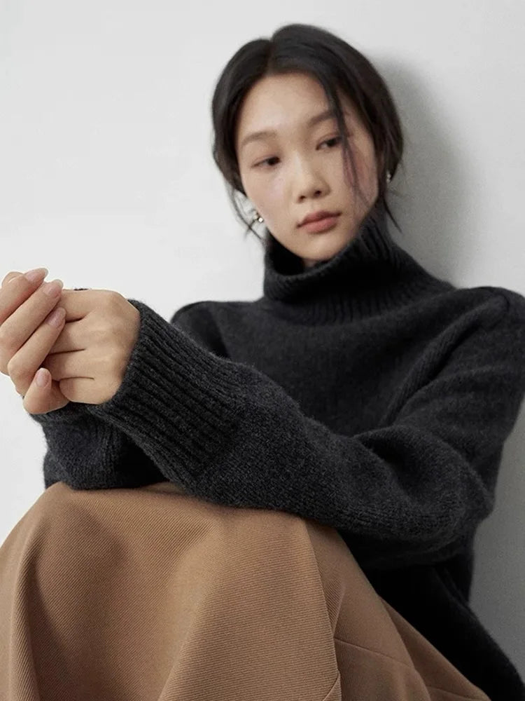 Therena Zürich | Lässig Passender Kaschmir Pullover