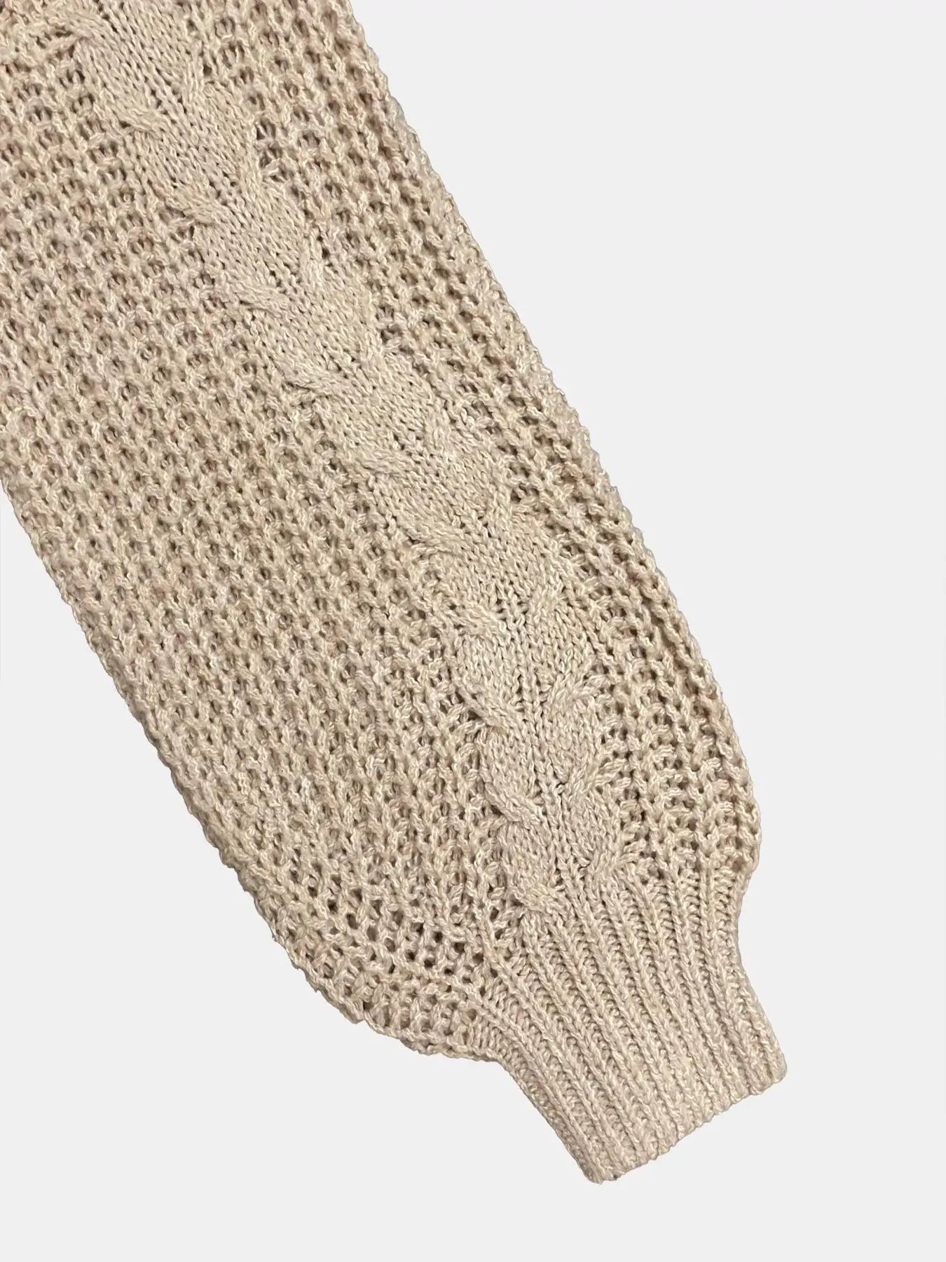 Gwenora London | Texturiert Kaschmir Rollkragenpullover