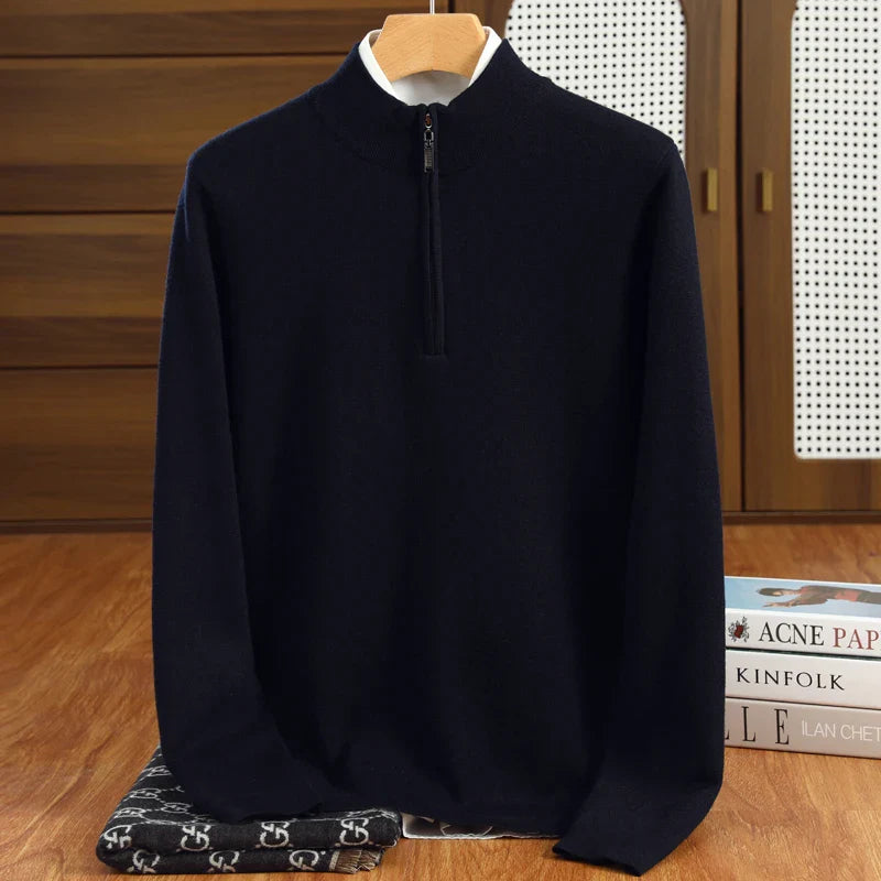 Stryde Half-Zip Merino Wolle Pullover