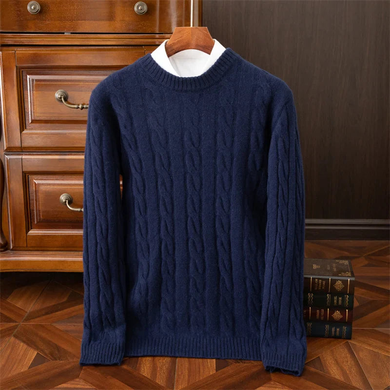 Forge Kabelstrick Merinowoll-Pullover