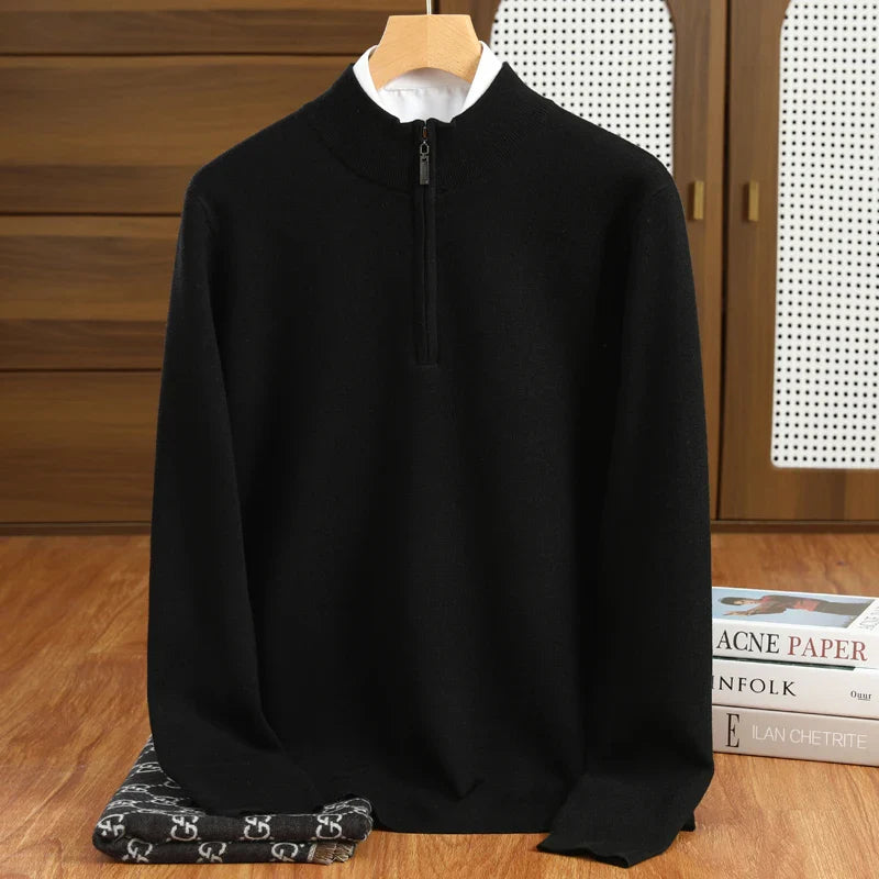 Stryde Half-Zip Merino Wolle Pullover