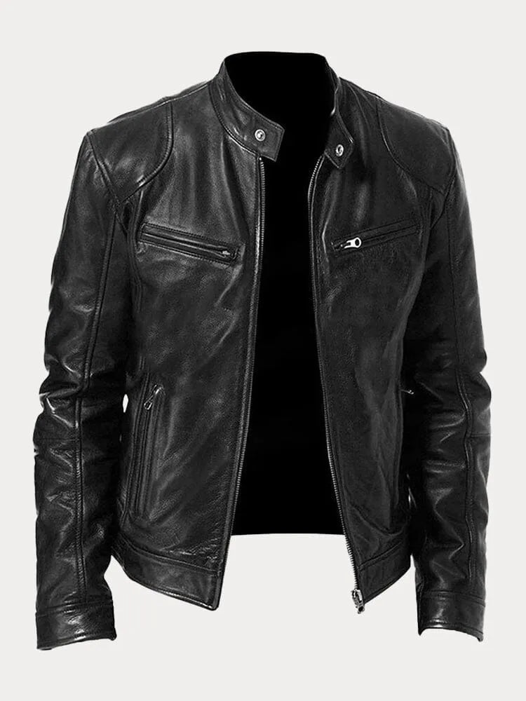 Blackford - Lässig Lederjacke