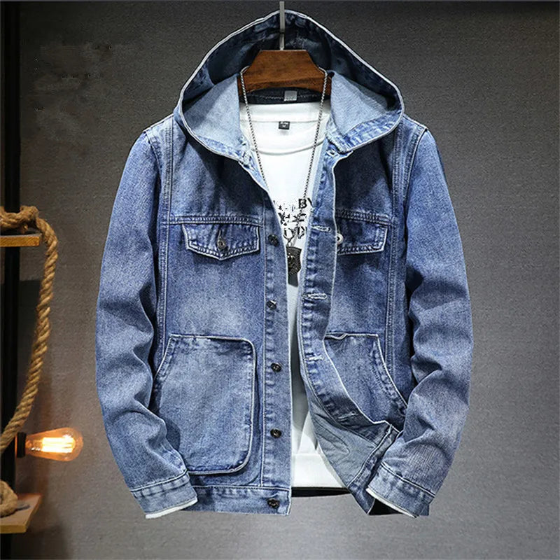 Silvian Denim Hoodie