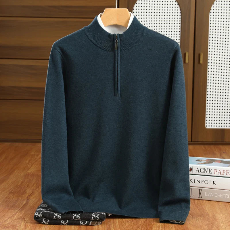 Stryde Half-Zip Merino Wolle Pullover