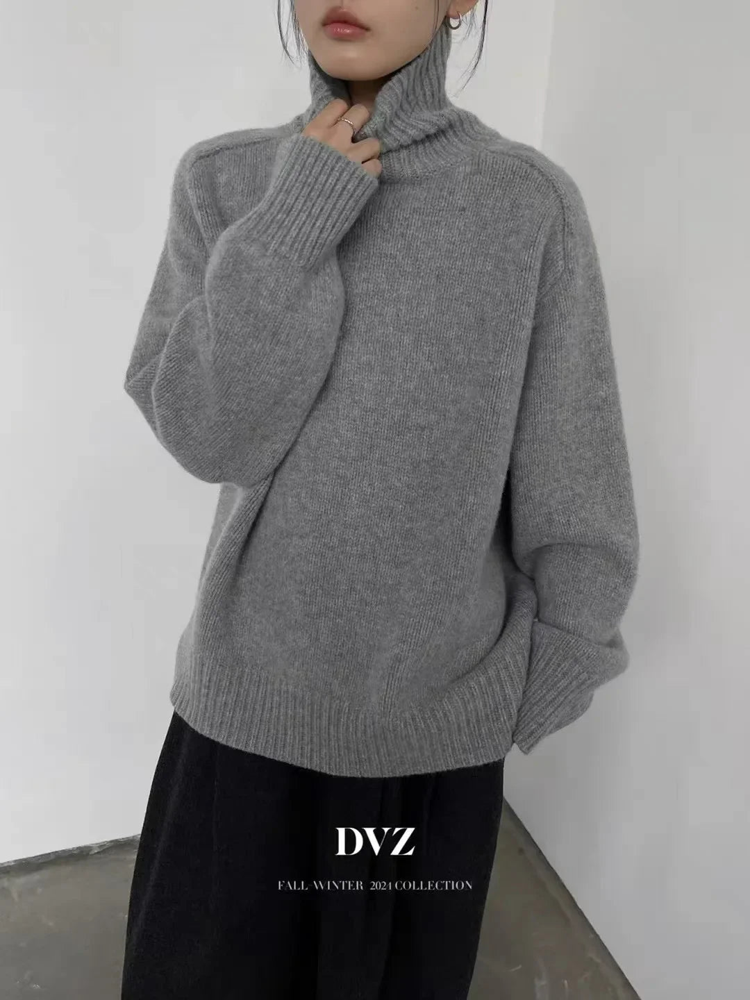 Therena Zürich | Lässig Passender Kaschmir Pullover