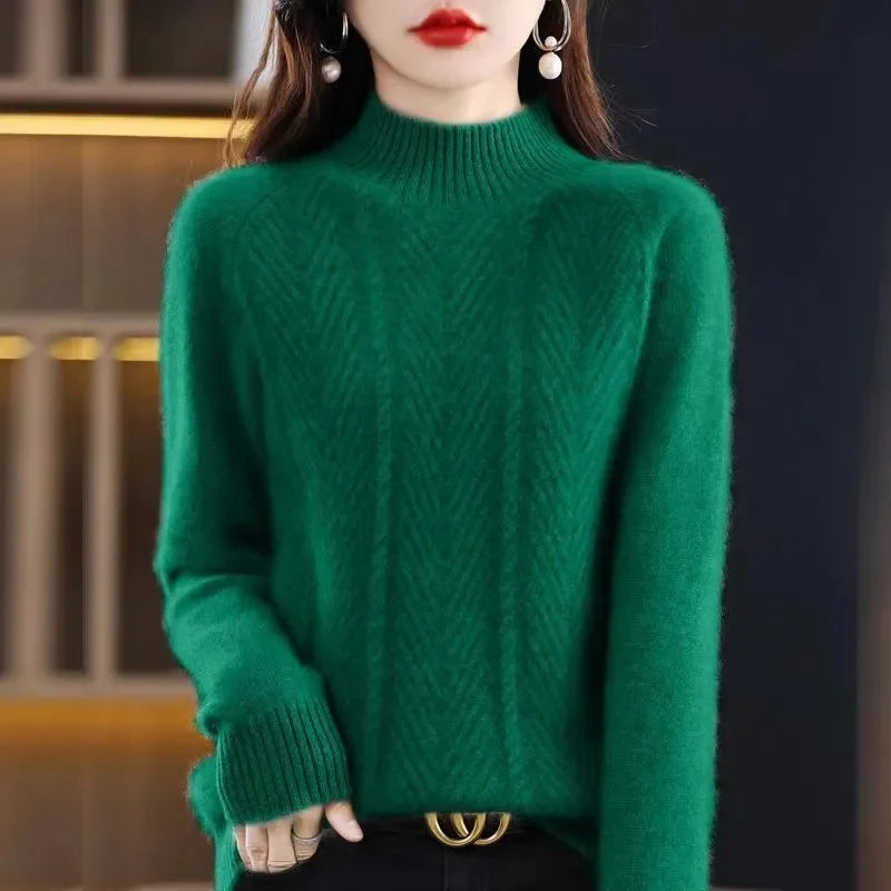 Elara Zürich | Kaschmir Texturiert Strickpullover