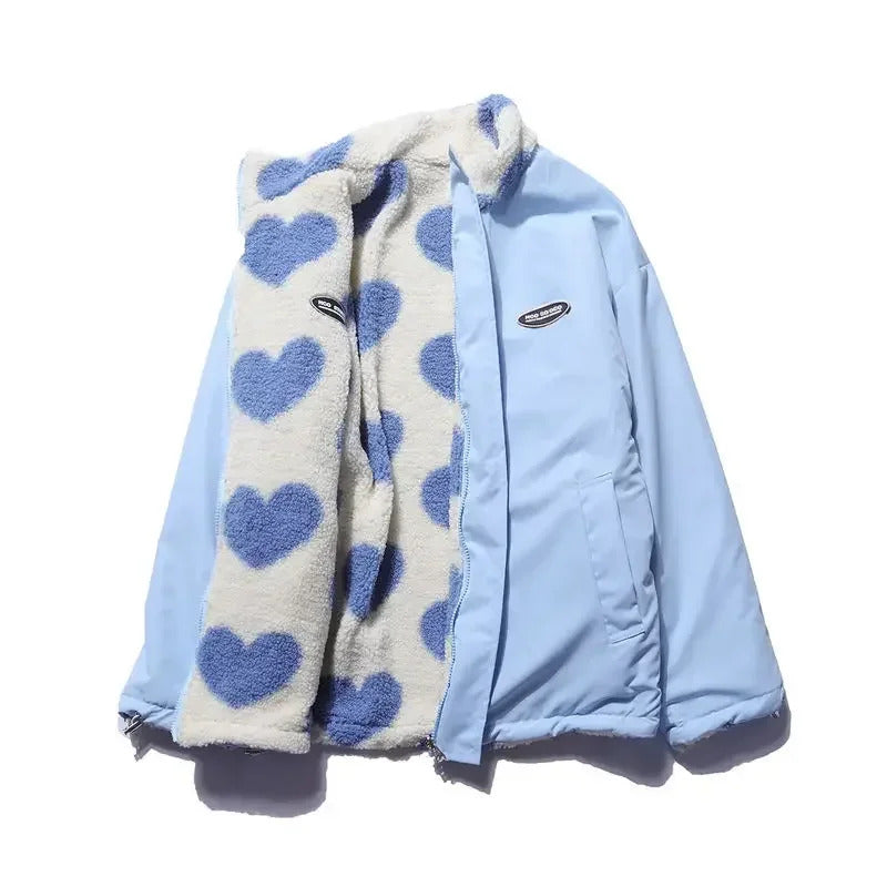 Lysandra | Veste réversible en forme de cœur
