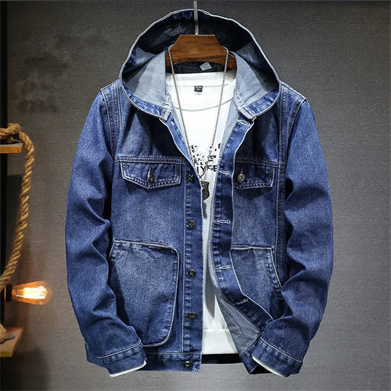 Silvian Denim Hoodie