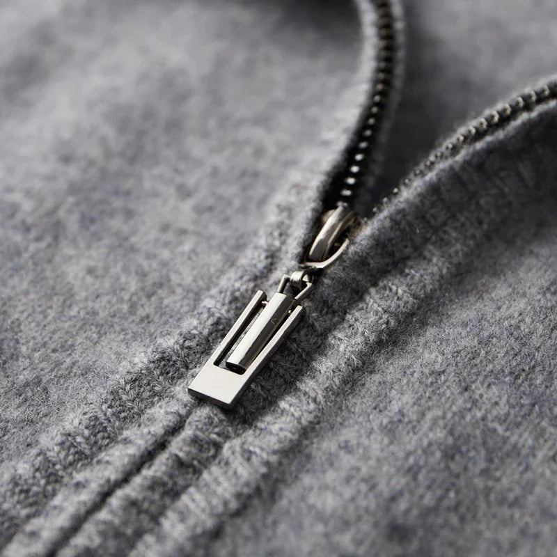 Rinu Kaschmir Zip-Jacke