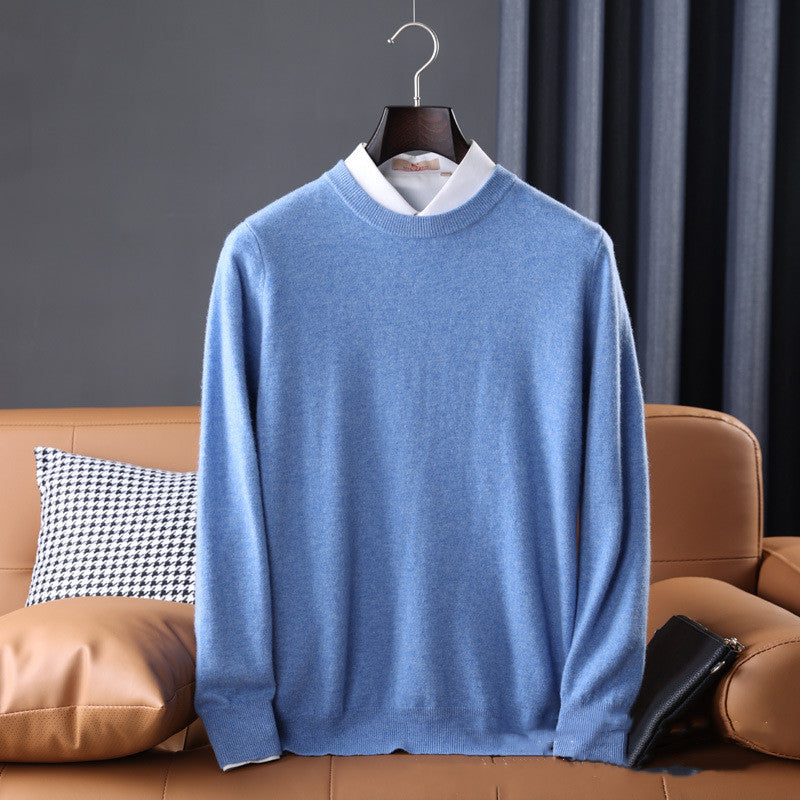 Vox Merinowolle Rundhals-Pullover