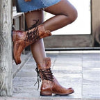 Ashcroft Heritage™ – Vintage Leder Schnürstiefel
