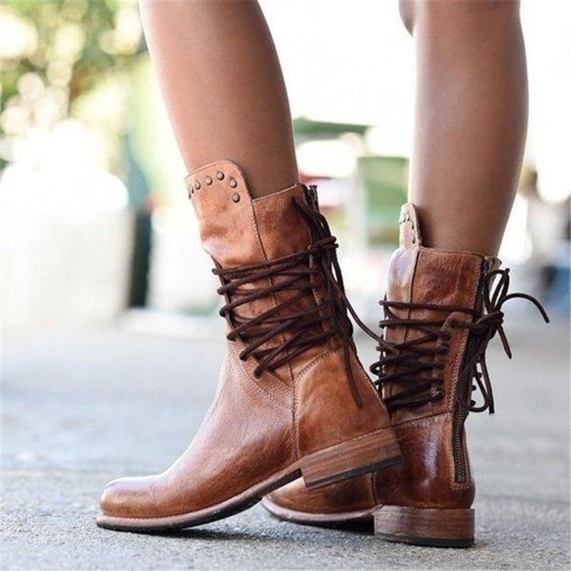 Ashcroft Heritage™ – Vintage Leder Schnürstiefel