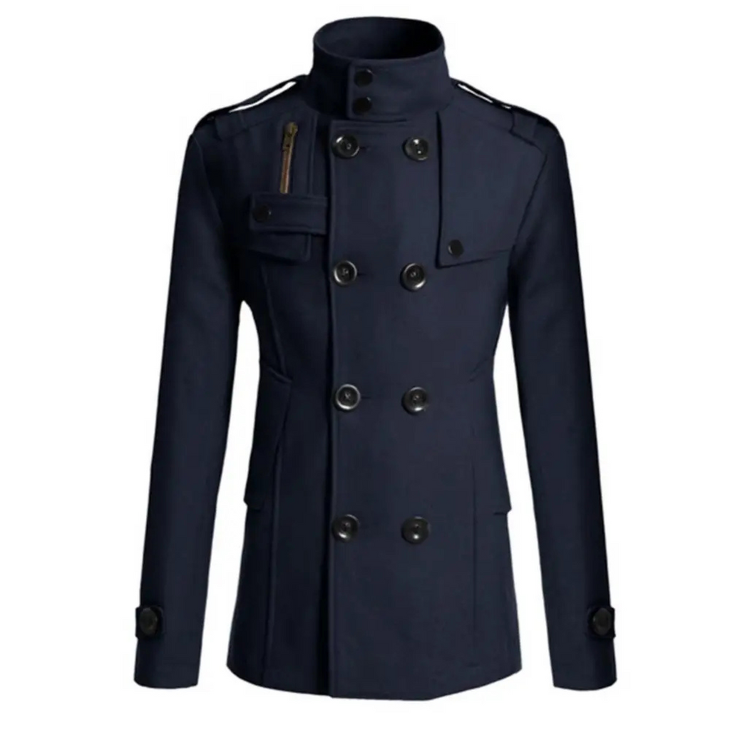 Oblique Cromwell Peacoat