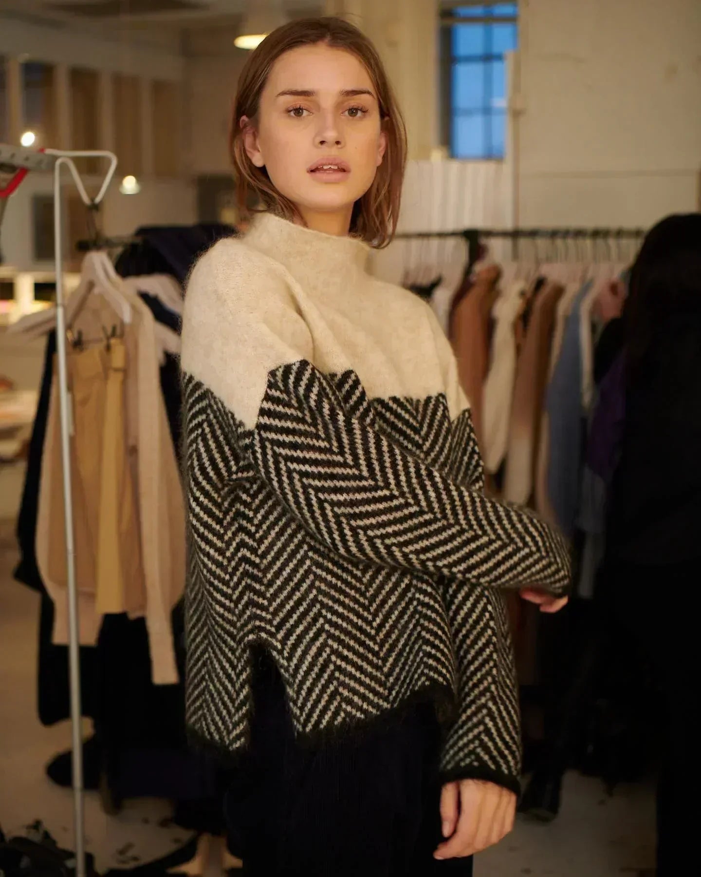 Amira – Luxus Kaschmir Rollkragenpullover