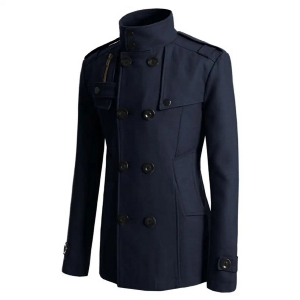 Oblique Cromwell Peacoat