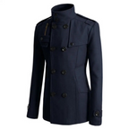 Oblique Cromwell Peacoat